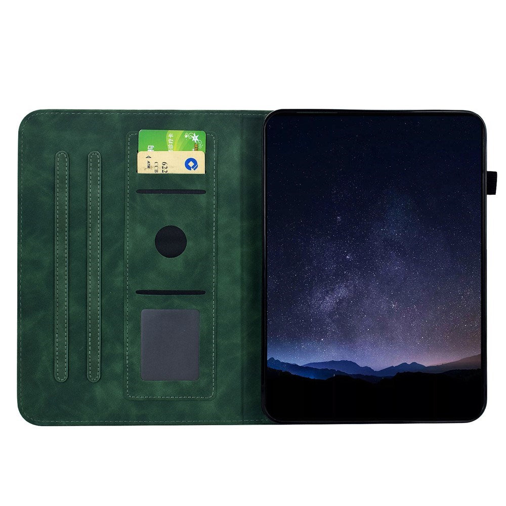 Lenovo Idea Tab Pro / Tab P12 Pro EIDERWOOD Fodral med Blommönster - Grön