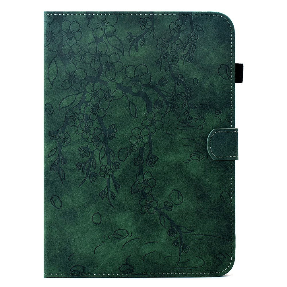 Lenovo Idea Tab Pro / Tab P12 Pro EIDERWOOD Fodral med Blommönster - Grön