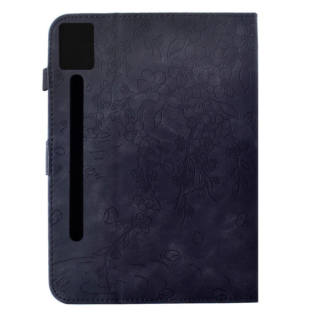 Lenovo Idea Tab Pro / Tab P12 Pro EIDERWOOD Fodral med Blommönster - Svart