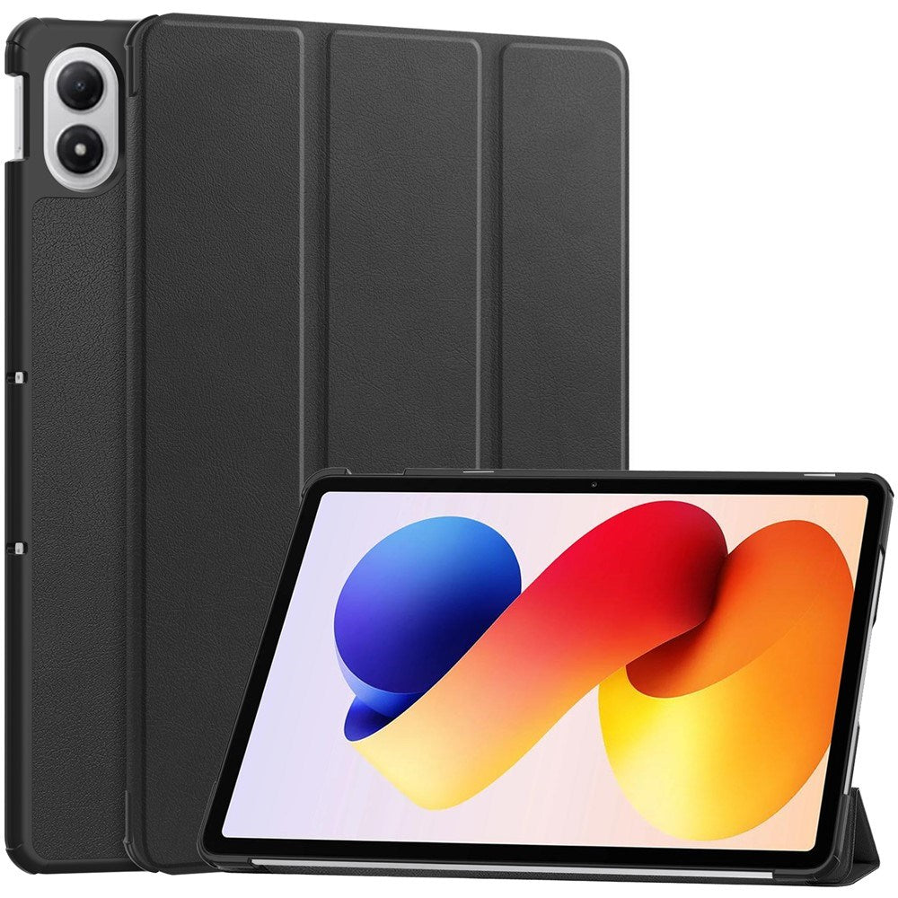 Xiaomi Redmi Pad 2 Pro EIDERWOOD Konstläder Fodral - Svart