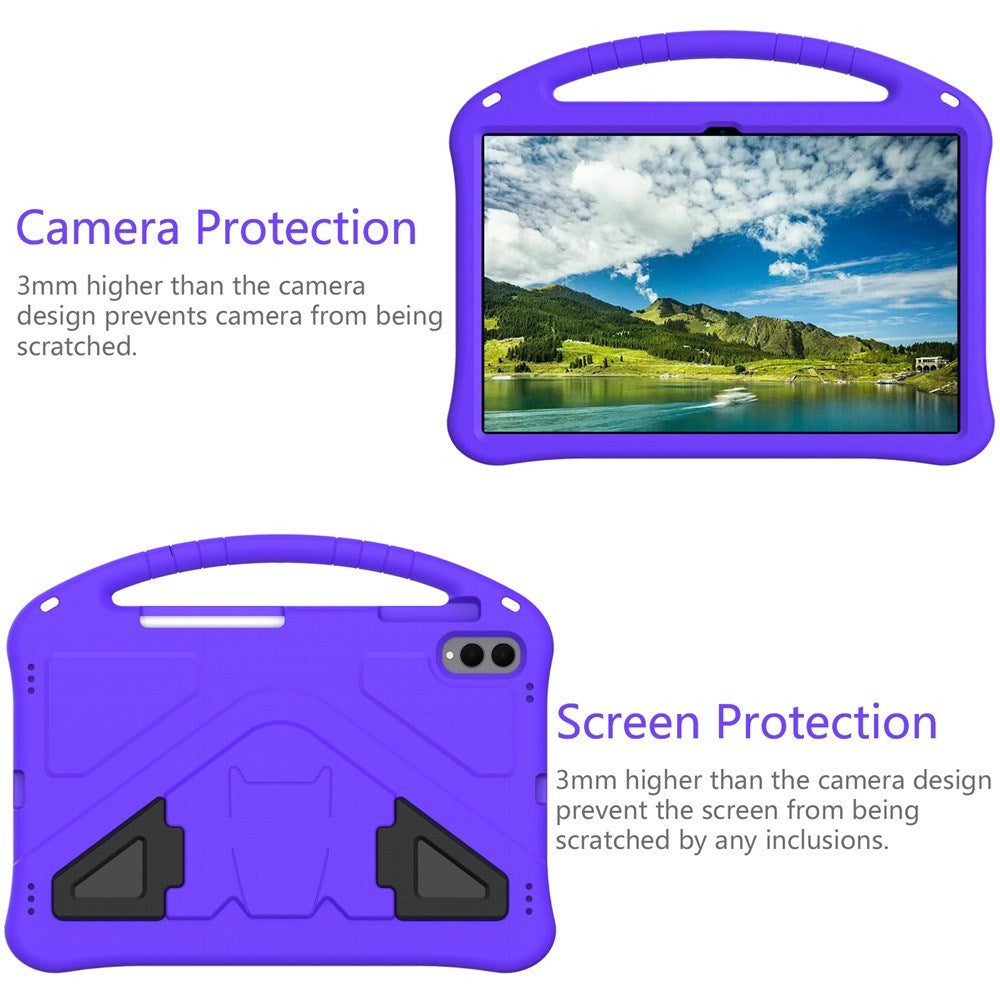 Samsung Galaxy Tab S11 Ultra EIDERWOOD Barnskal med Stativfunktion - Lila