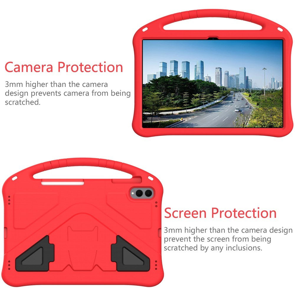 Samsung Galaxy Tab S11 Ultra EIDERWOOD Barnskal med Stativfunktion - Röd