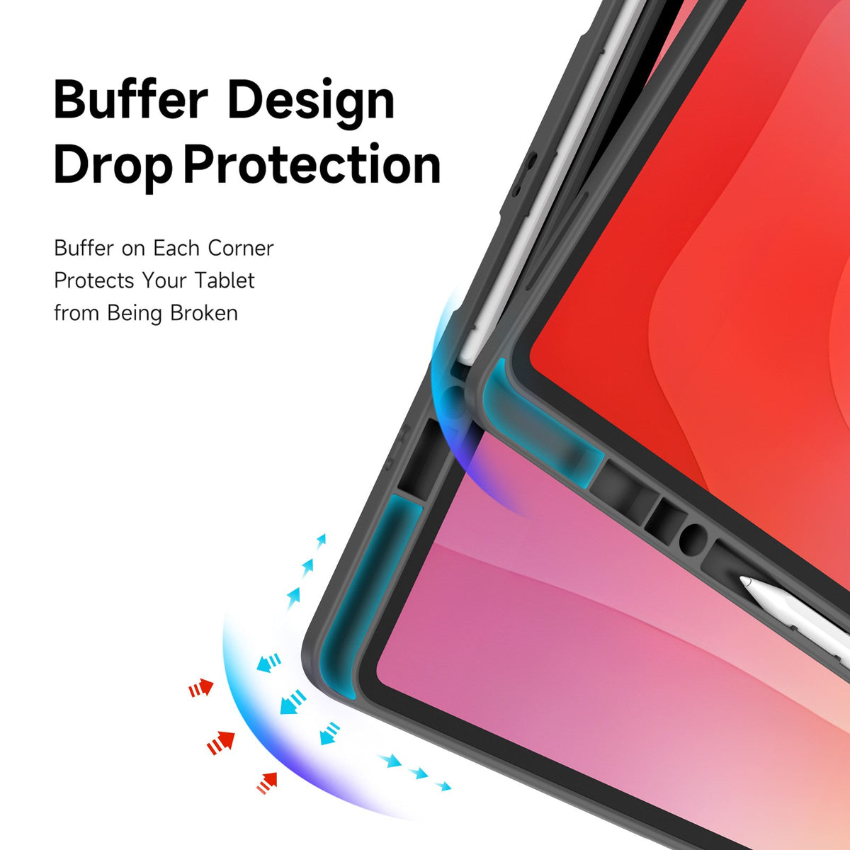 Samsung Galaxy Tab S12 Ultra / S11 Ultra DUX DUCIS Origami Hybrid Konstläder Fodral - Grå
