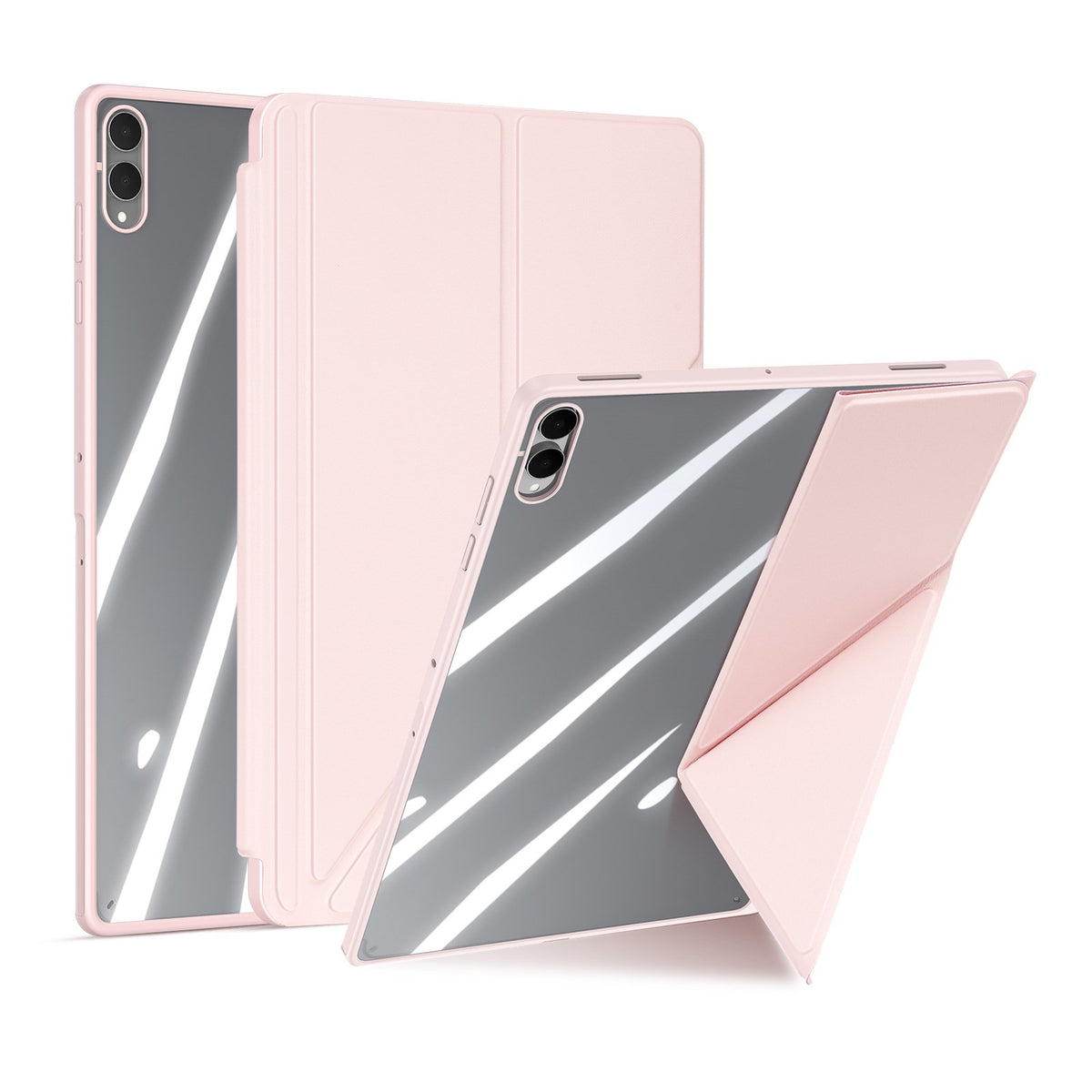 Samsung Galaxy Tab S12 Ultra / S11 Ultra DUX DUCIS Origami Hybrid Konstläder Fodral - Rosa
