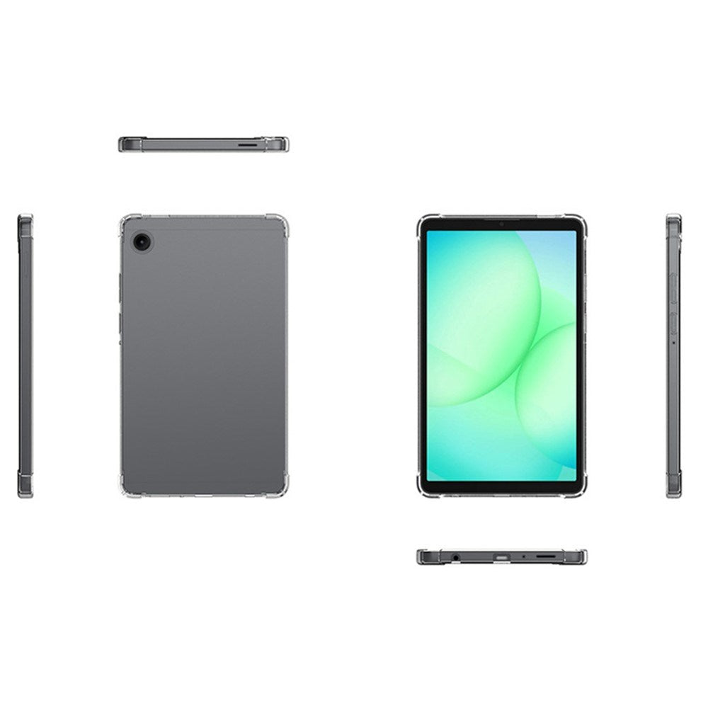 Samsung Galaxy Tab A11+ (Plus) EIDERWOOD Flexibelt Plast Skal - Genomskinlig