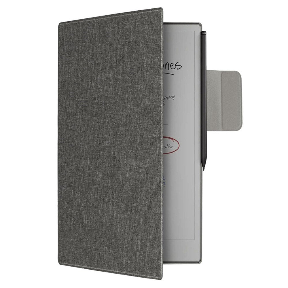 EIDERWOOD ReMarkable Paper Pro Move Magnetisk Konstläder Fodral - Grå