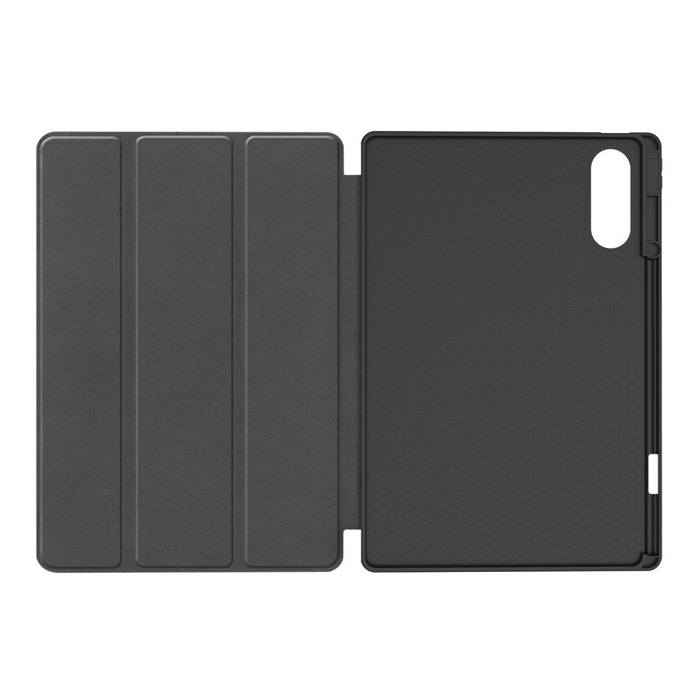 Lenovo Idea Tab Pro (2. Gen.) 13" EIDERWOOD Konstläder Fodral m. Stativfunktion & Pencil Hållare - Blå