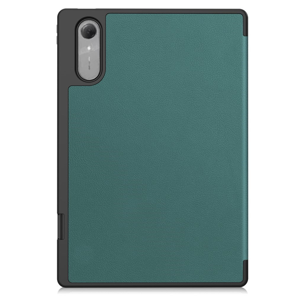 Lenovo Idea Tab Pro (2. Gen.) 13" EIDERWOOD Konstläder Fodral m. Stativfunktion & Pencil Hållare - Grön