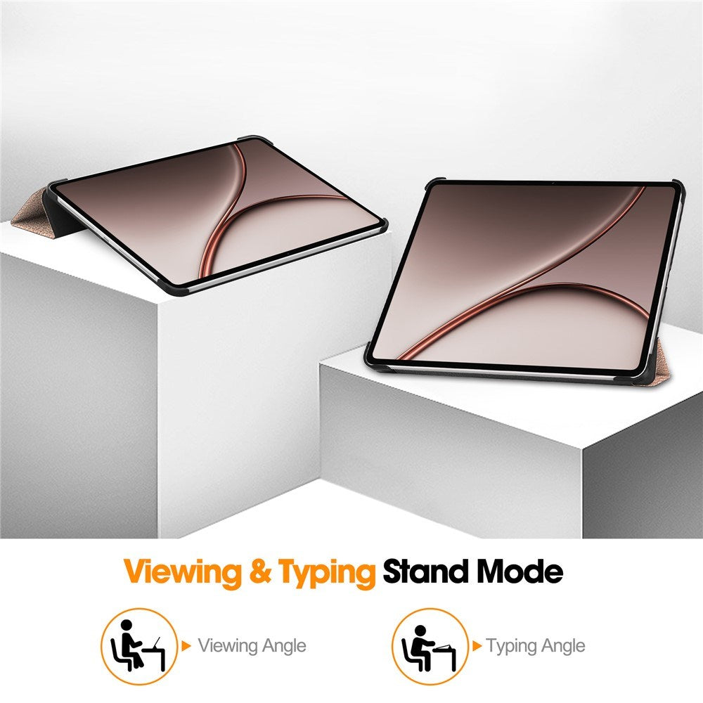 OnePlus Pad 4 EIDERWOOD Fodral i Konstläder - Rose Gold
