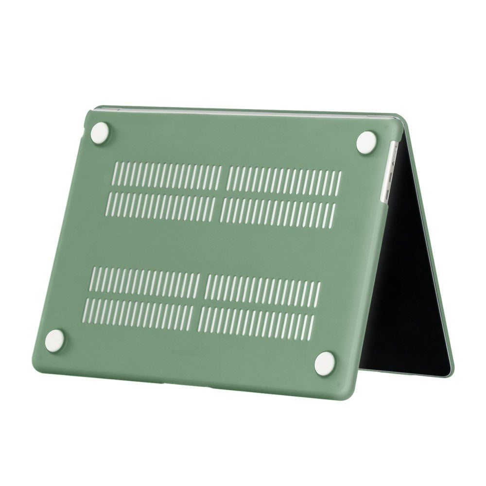 MacBook Air 13" M2/M3/M4 (2022-2025) Matt Plast Skal - Ljusgrön