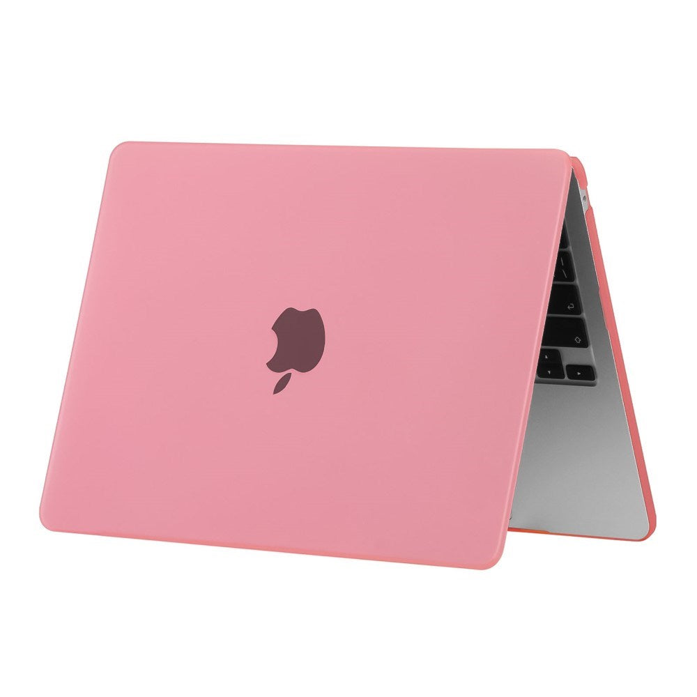 MacBook Air 13" M2/M3/M4 (2022-2025) Matt Plast Skal - Pink