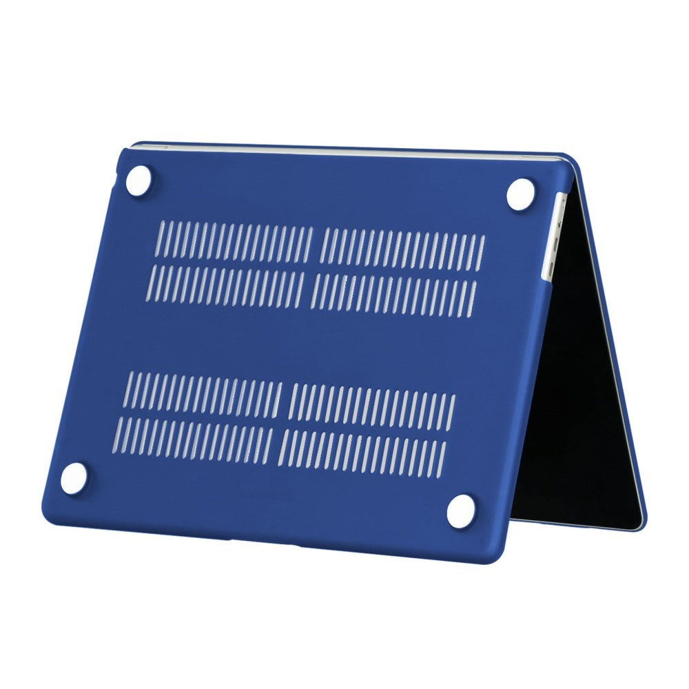 MacBook Air 13" M2/M3/M4 (2022-2025) Matt Plast Skal - Mörkblå