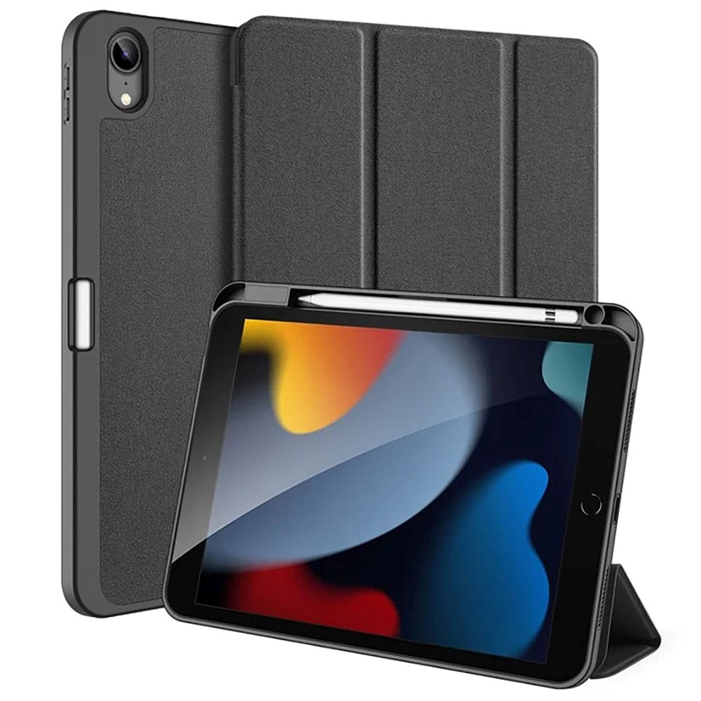 iPad 11" (2025) / iPad 10.9" (2024/2022) DUX DUCIS Domo Series Tri-Fold Fodral - Svart