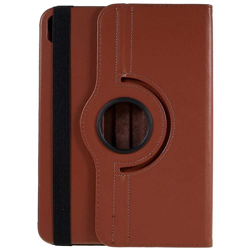 EIDERWOOD iPad 11" (2025) / iPad 10.9" (2024/2022) Klassiskt Läder Fodral m. 360⁰ Stativfunktion - Brun
