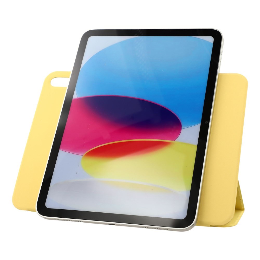 EIDERWOOD iPad 11" (2025) / iPad 10.9" (2024/2022) Magnetiskt Tri-Fold Fodral - Gul