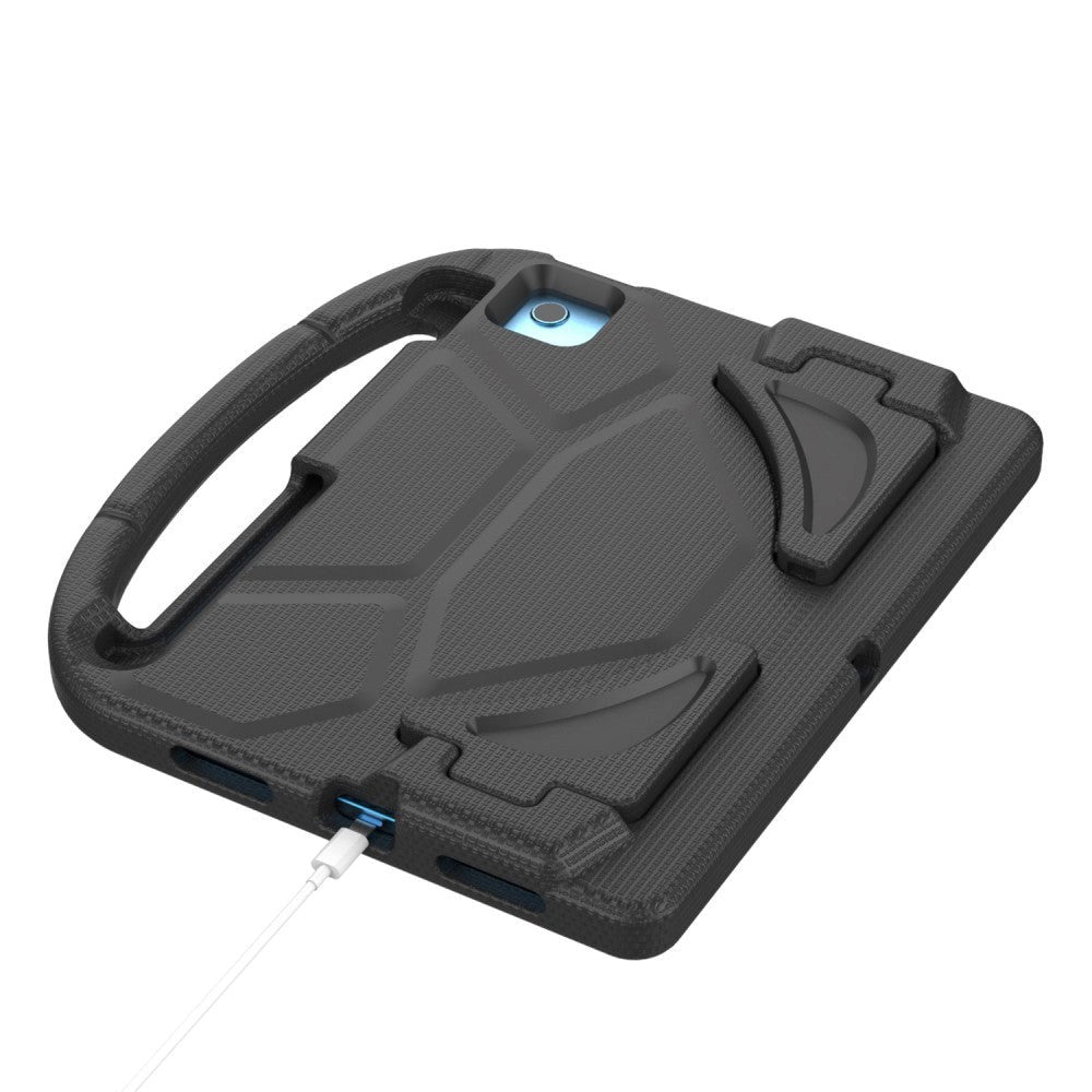 iPad 11" (2025) / iPad 10.9" (2024/2022) EVA Foam Barnskal med Stativ - Svart