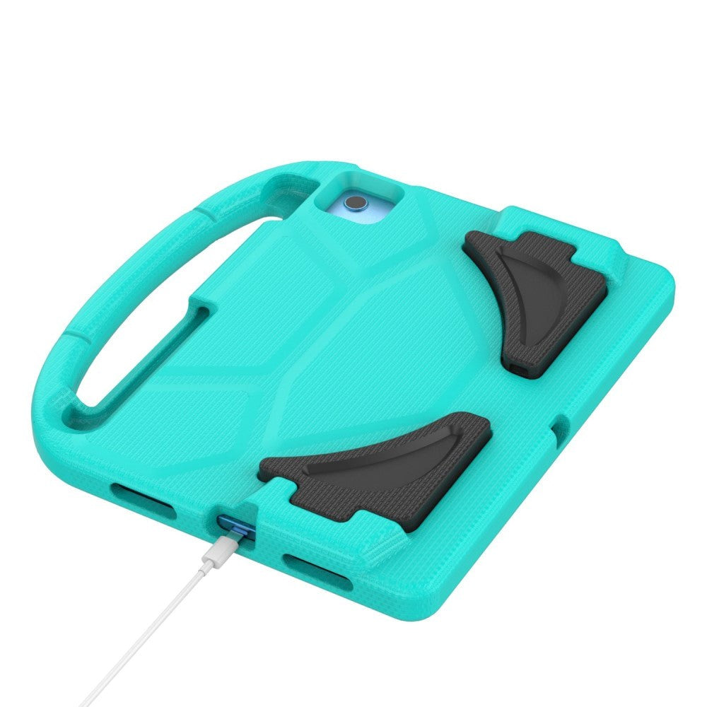 iPad 11" (2025) / iPad 10.9" (2024/2022) EVA Foam Barnskal med Stativ - Mint Grön