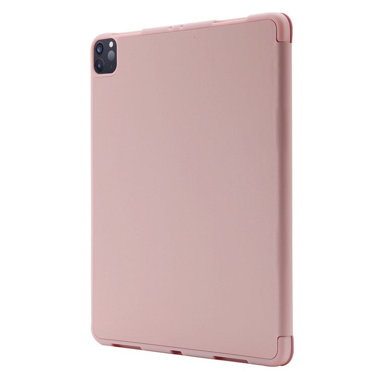 EIDERWOOD iPad Pro 11" (2022 / 2021 / 2020 / 2018) Tri-Fold Konstläder Fodral – Rosa