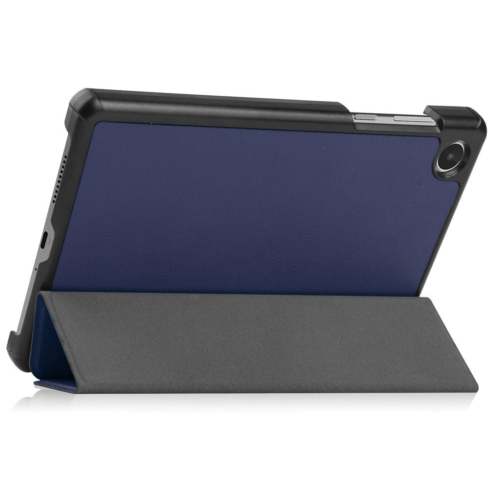 EIDERWOOD Lenovo Tab M8 (4. Gen.) Tri-Fold Konstläder Flip Fodral - Blå