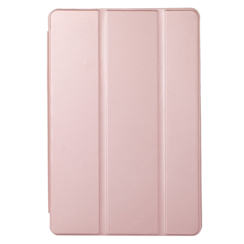 Samsung Galaxy Tab S6 Lite (2020-2024) Magnetisk Tri-Fold Konstläder Fodral med Stativfunktion - Rose Gold