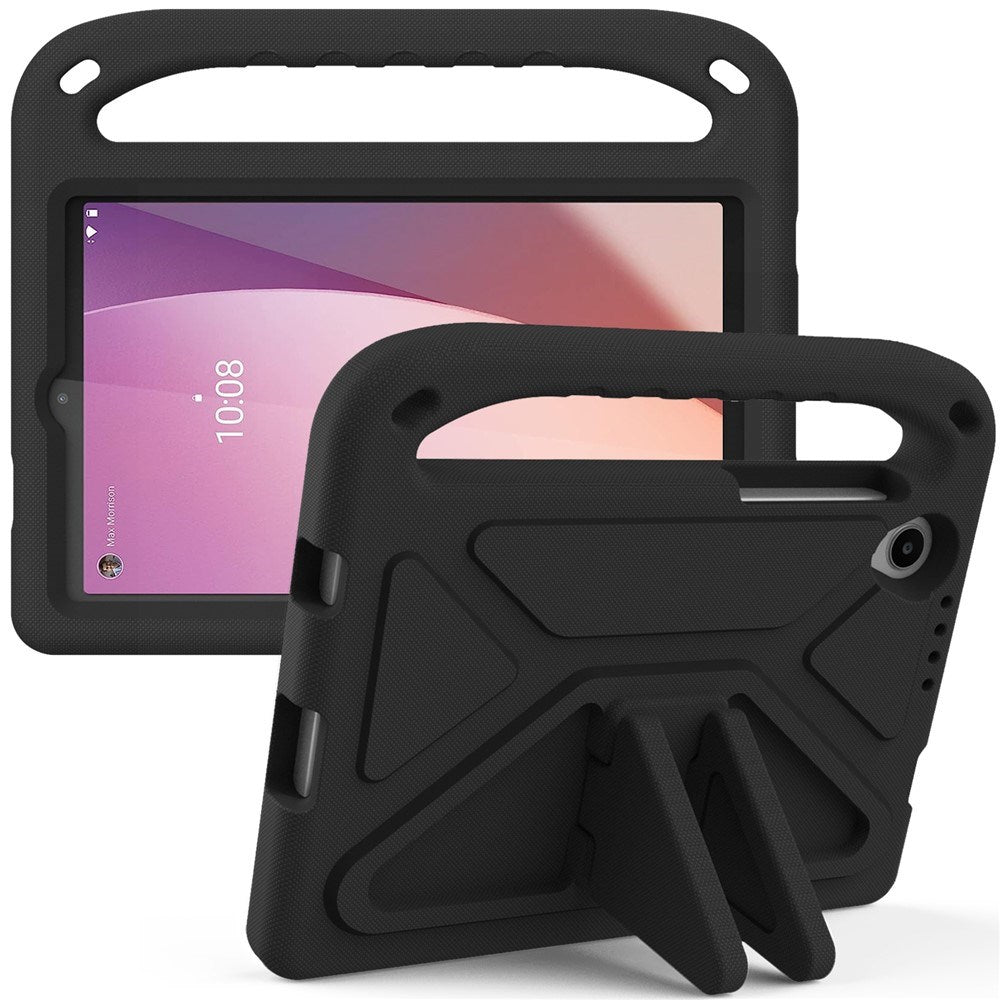 EIDERWOOD Lenovo Tab M8 (4. Gen.) Barn Skal m. Handtag & Ståfunktion - Svart