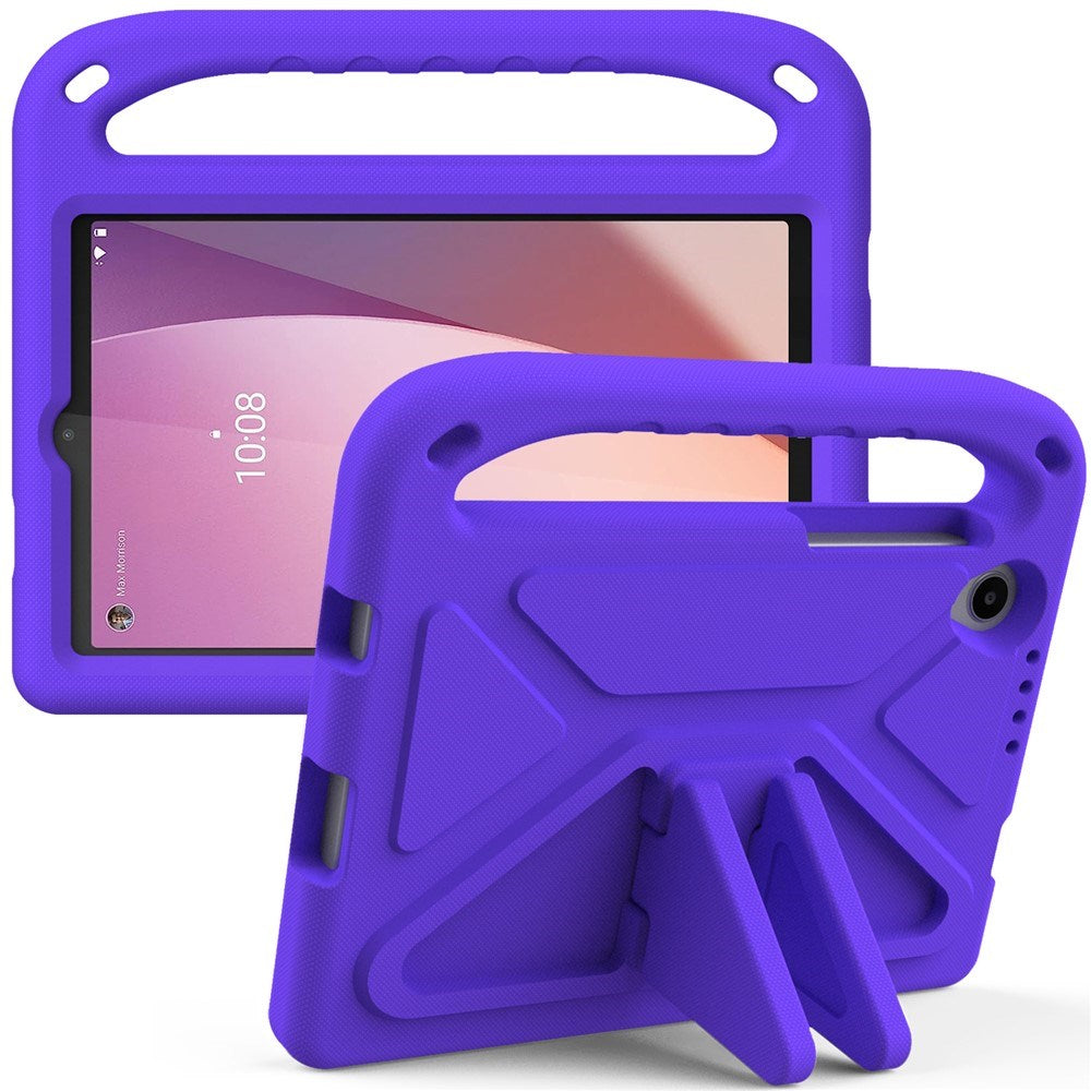 EIDERWOOD Lenovo Tab M8 (4. Gen.) Barn Skal m. Handtag & Ståfunktion - Lila