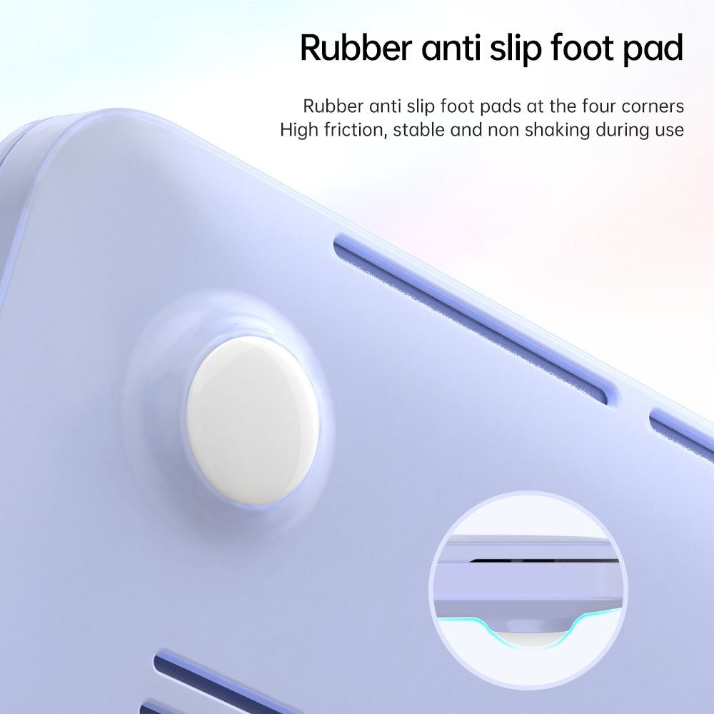 MacBook Air 13 (2013-2017) / (2010-2012) Skal m. Ståfunktion - Svart