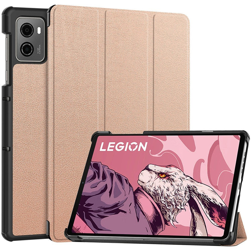 Lenovo Legion Tab (3. Gen.) 8.8" EIDERWOOD Konstläder Fodral - Rose Gold