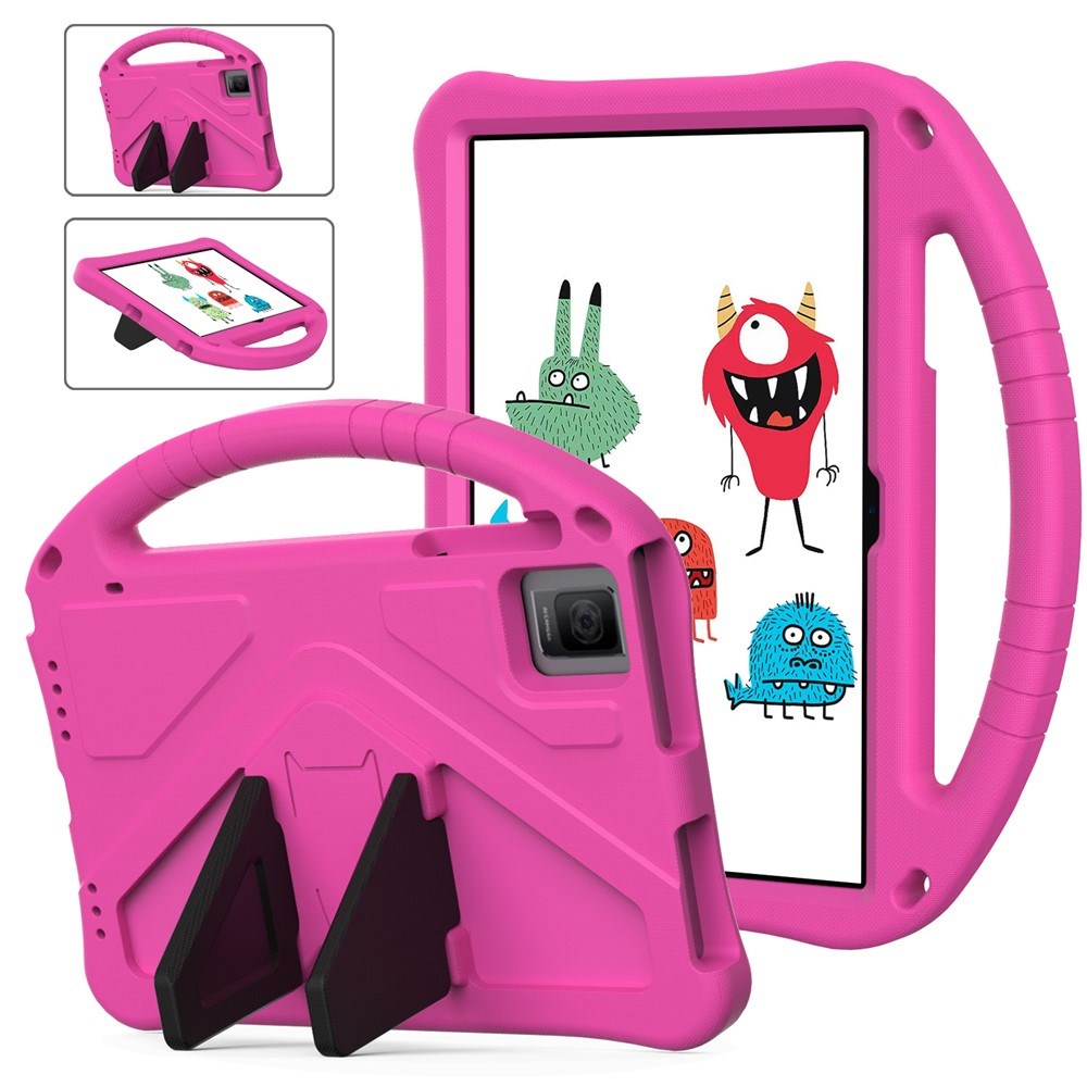 TCL Tab 10 Gen2 EIDERWOOD Barn Skal m. Handtag & Stativfunktion - Rosa