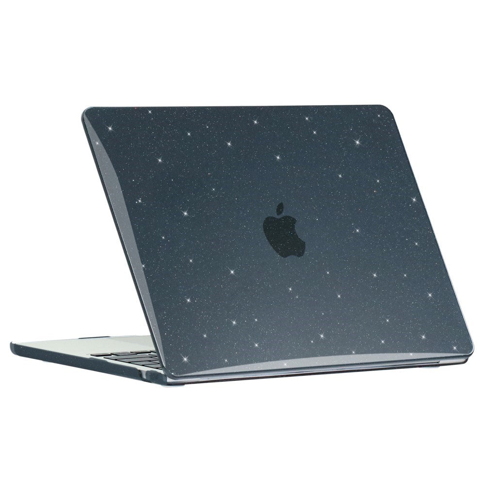 MacBook Air 15" M2/M3/M4 (2023-2025) Hårt Plast Skal - Starry Sky - Svart