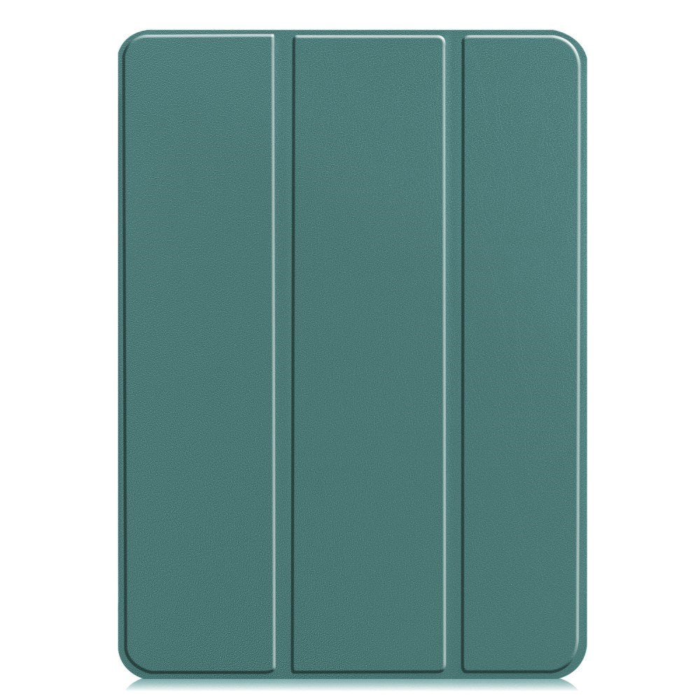 EIDERWOOD iPad Pro 11" (2025 / 2024) Tri-Fold Läder Fodral - Grön