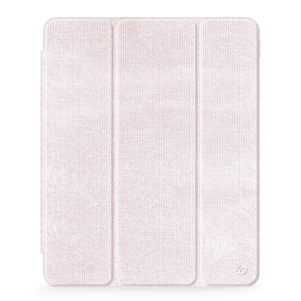 iPad Air 13" (2025 / 2024) DUX DUCIS Unid Series Tri-Fold Fodral - Genomskinlig / Pink