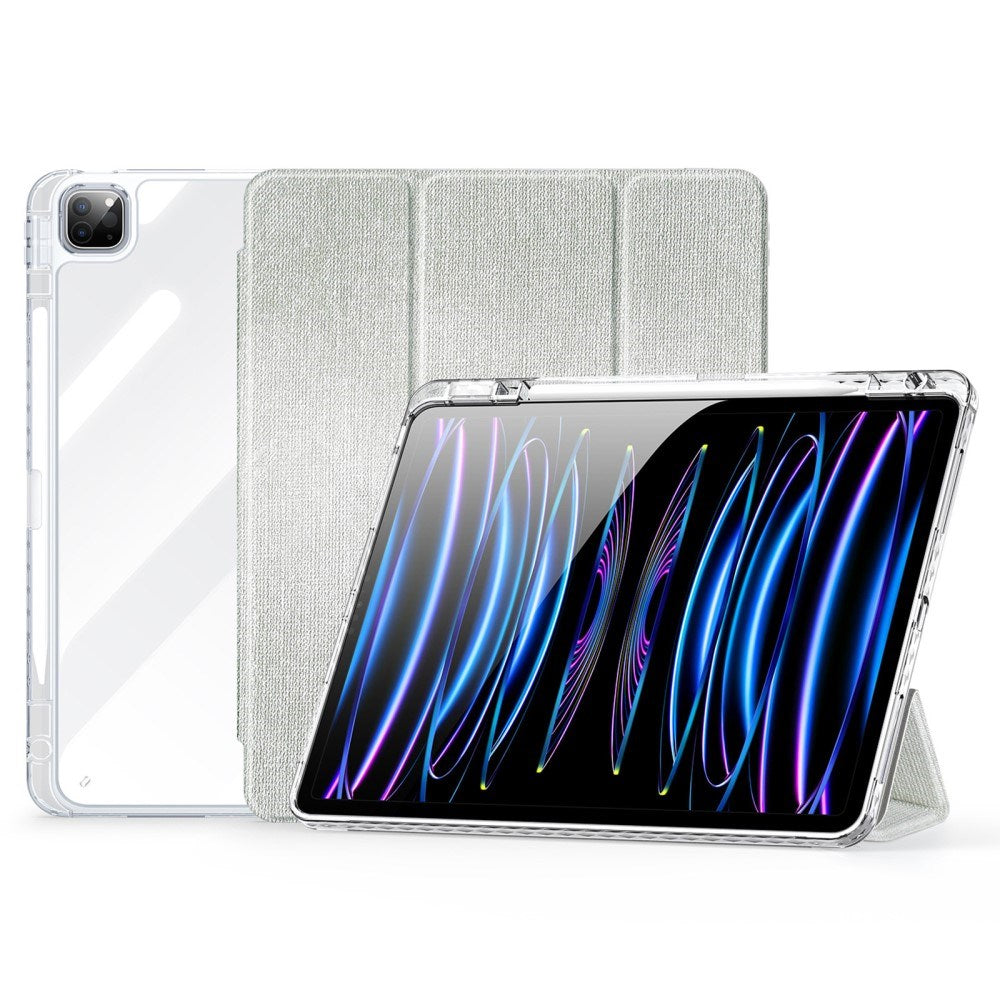 iPad Pro 13" (2025 / 2024) DUX DUCIS Unid Series Tri-Fold Fodral - Genomskinlig / Grön