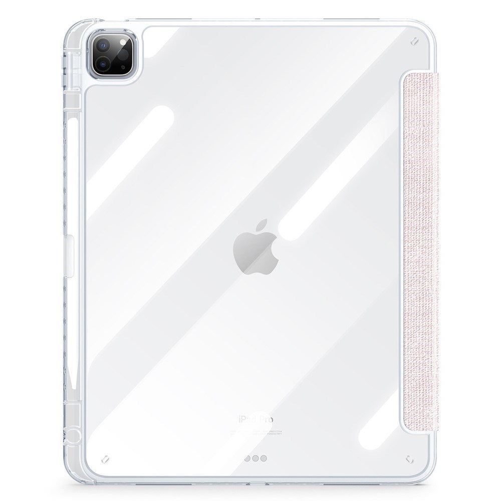 iPad Pro 13" (2025 / 2024) DUX DUCIS Unid Series Tri-Fold Fodral - Genomskinlig / Pink