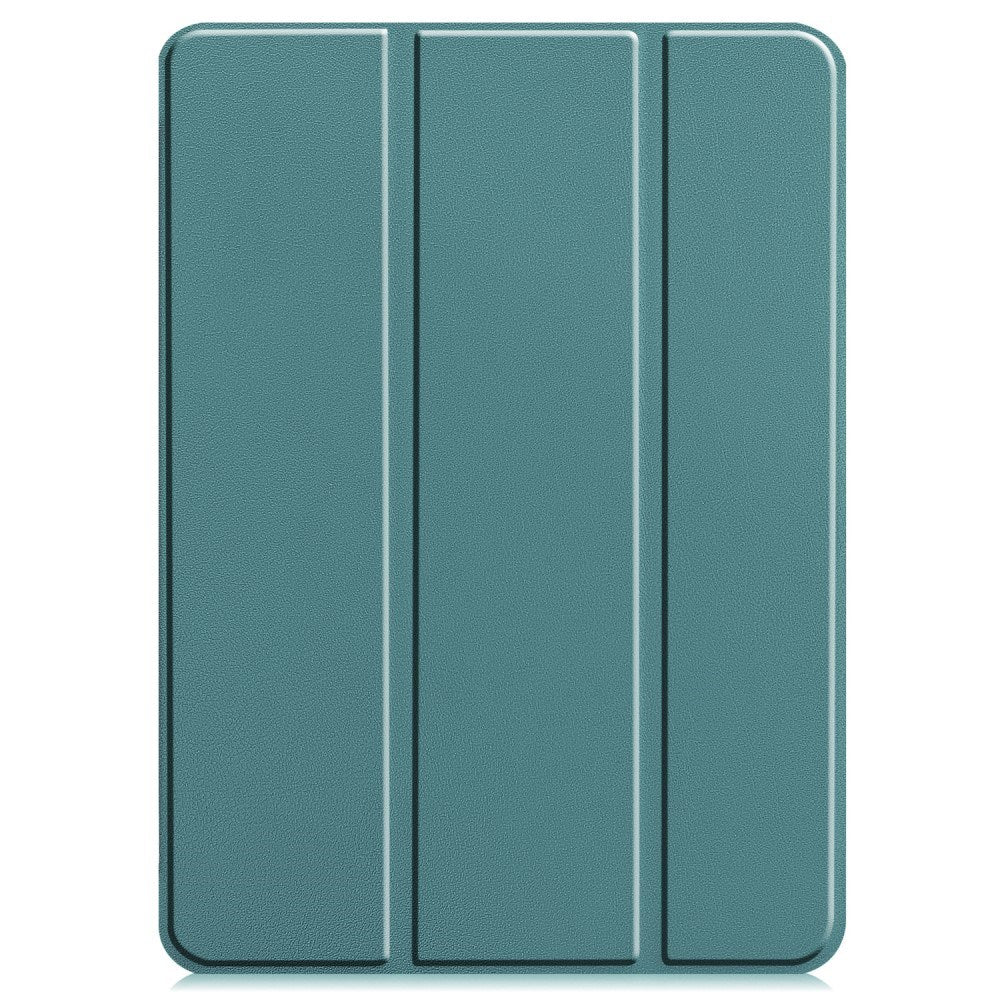 EIDERWOOD iPad Air 13" (2025 / 2024) Tri-Fold Läder Fodral - Grön