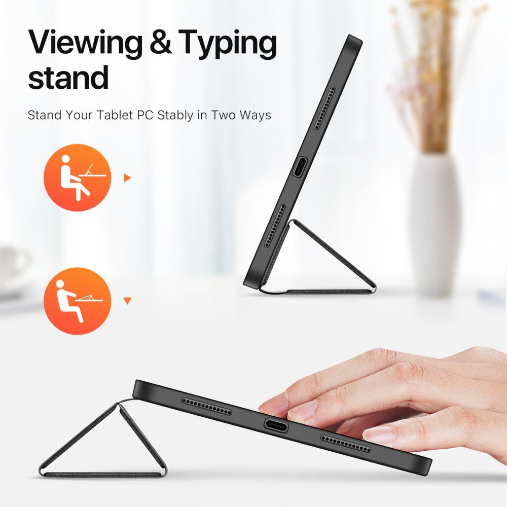 iPad Pro 11" (2025 / 2024) DUX DUCIS DOMO Series Fodral med Pennhållare - Svart