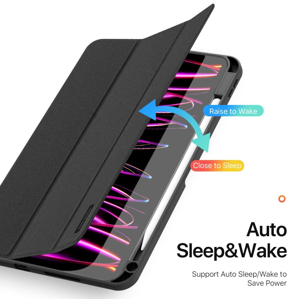 iPad Pro 11" (2025 / 2024) DUX DUCIS DOMO Series Fodral med Pennhållare - Svart