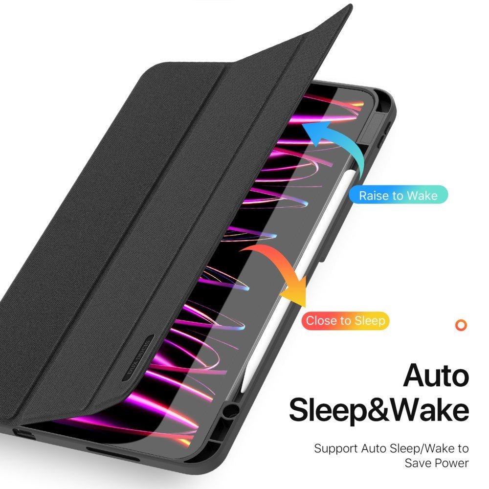 iPad Pro 13" (2025 / 2024) DUX DUCIS DOMO Series Fodral med Pennhållare - Svart