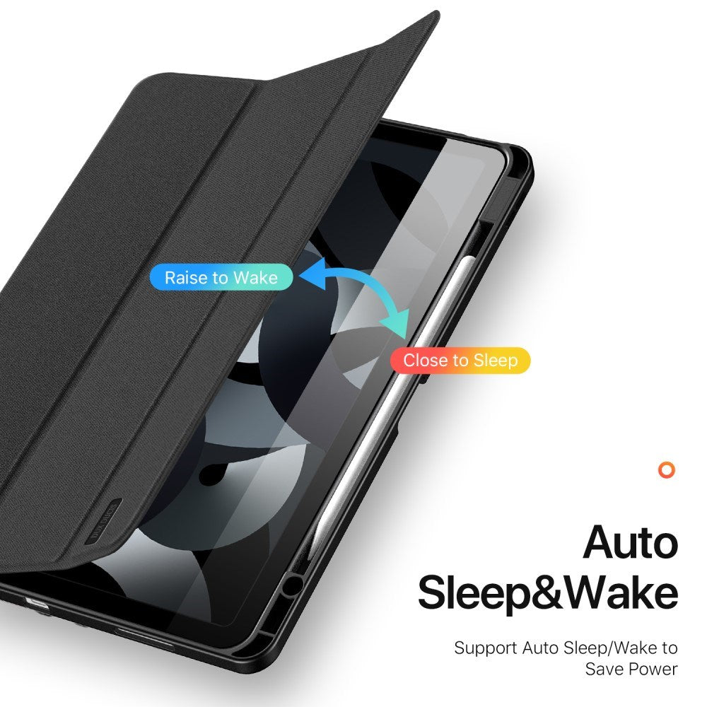 iPad Air 13" (2025 / 2024) DUX DUCIS DOMO Series Fodral med Pennhållare - Svart