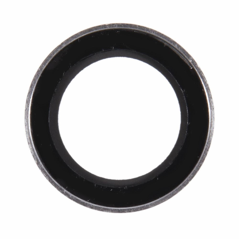 iPad Air 11" (2025 / 2024) / Air 13" (2025 / 2024) Metallring Skyddsglas för Kameralins - Svart / Transparent