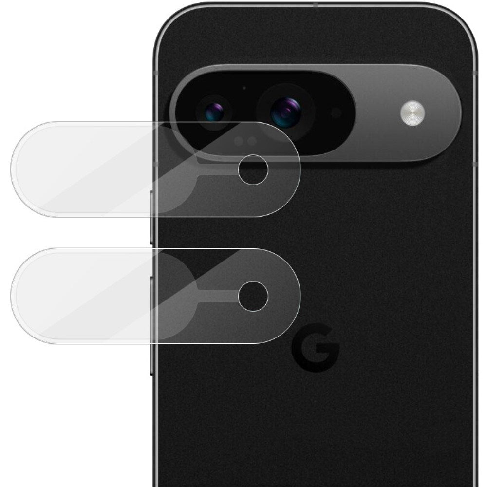 Google Pixel 9 IMAK Skyddsglas för Kameralins - 2 st. - Genomskinlig
