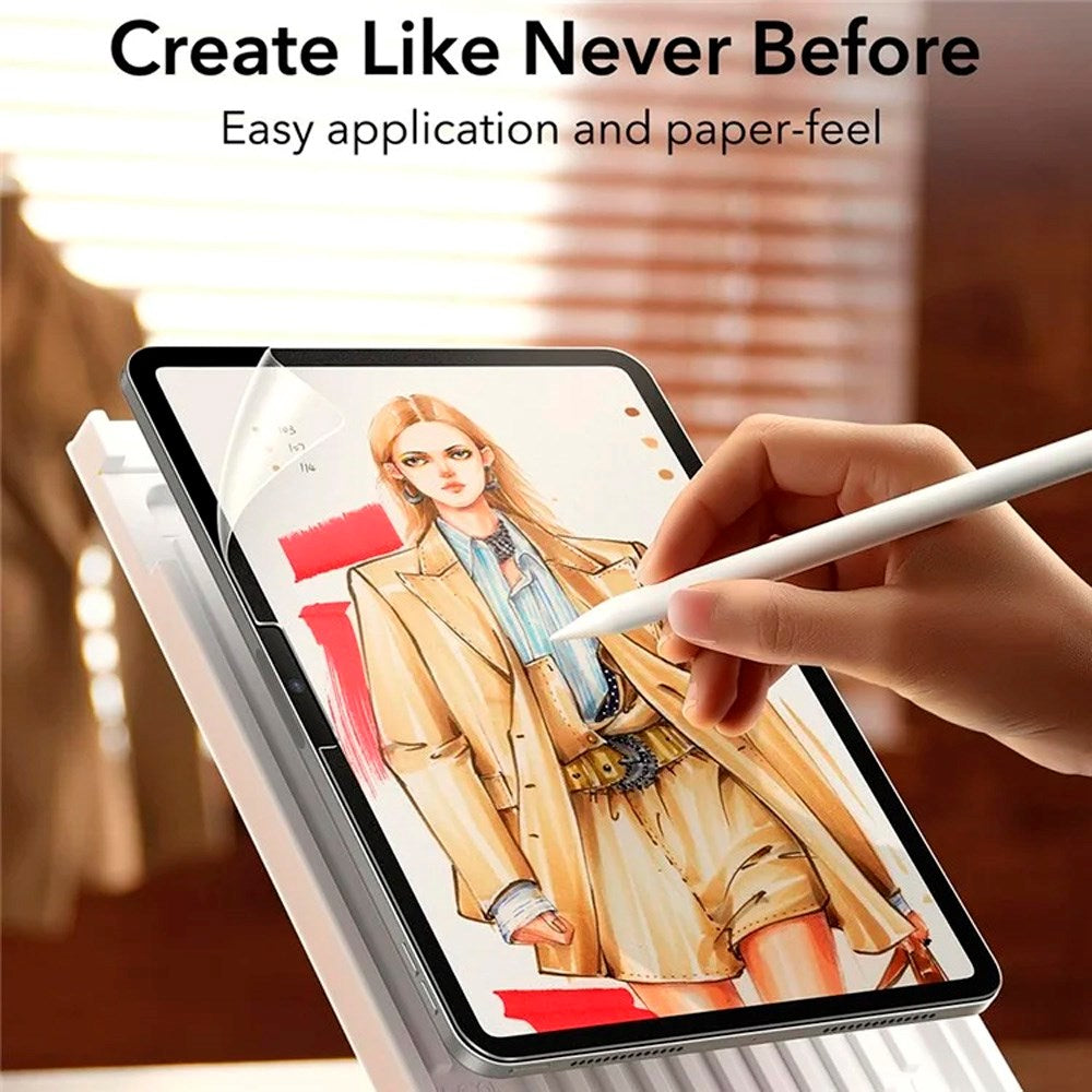 ESR iPad Pro 13" (2025 / 2024) Paper Feel Screen Skärmskydd - 2-pack - Genomskinlig