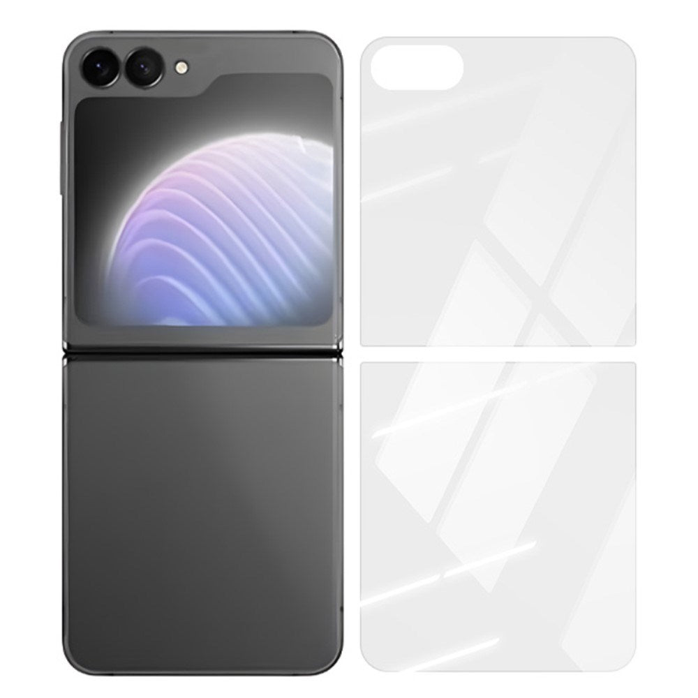Samsung Galaxy Z Flip7 FE / Flip6 RURIHAI - Härdat Skärmskyddsglas- Case Friendly - Genomskinlig