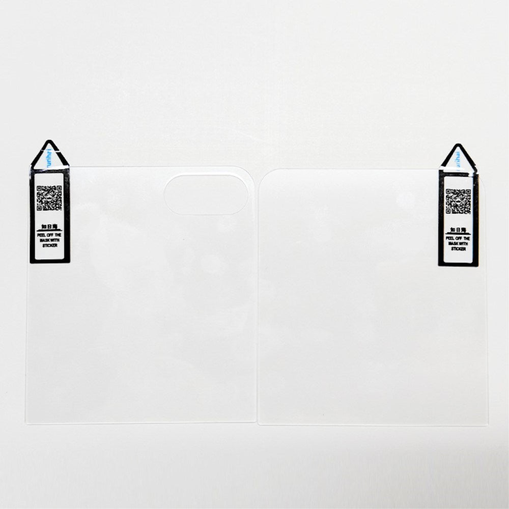 Samsung Galaxy Z Flip7 FE / Flip6 RURIHAI - Härdat Skärmskyddsglas- Case Friendly - Genomskinlig