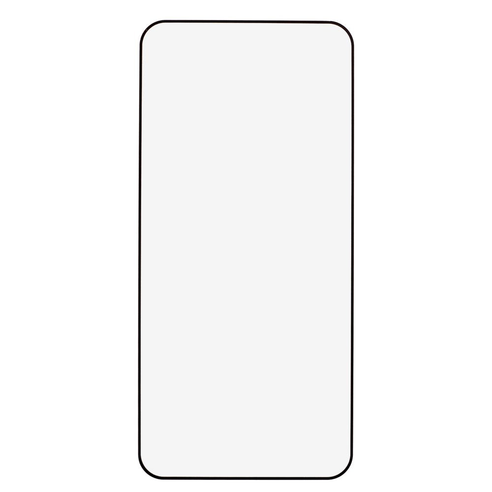 Samsung Galaxy S25 Full Fit Härdat Skärmskyddsglas - Genomskinlig / Svart Kant