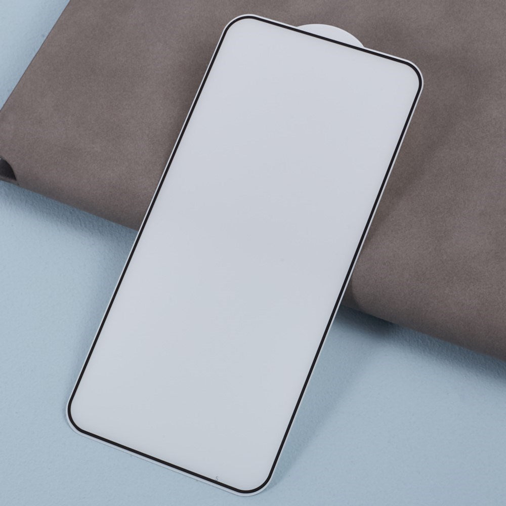 Samsung Galaxy S25 Full Fit Härdat Skärmskyddsglas - Genomskinlig / Svart Kant