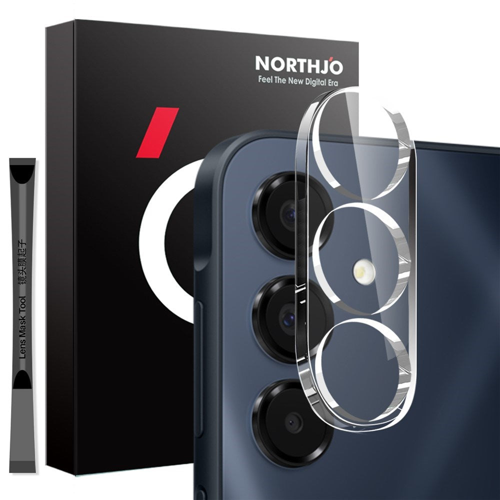 NORTHJO Samsung Galaxy A16 (4G/5G) Härdat Kameralinsglas - Genomskinlig