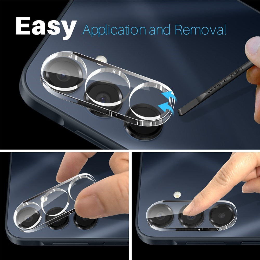 NORTHJO Samsung Galaxy A16 (4G/5G) Härdat Kameralinsglas - Genomskinlig