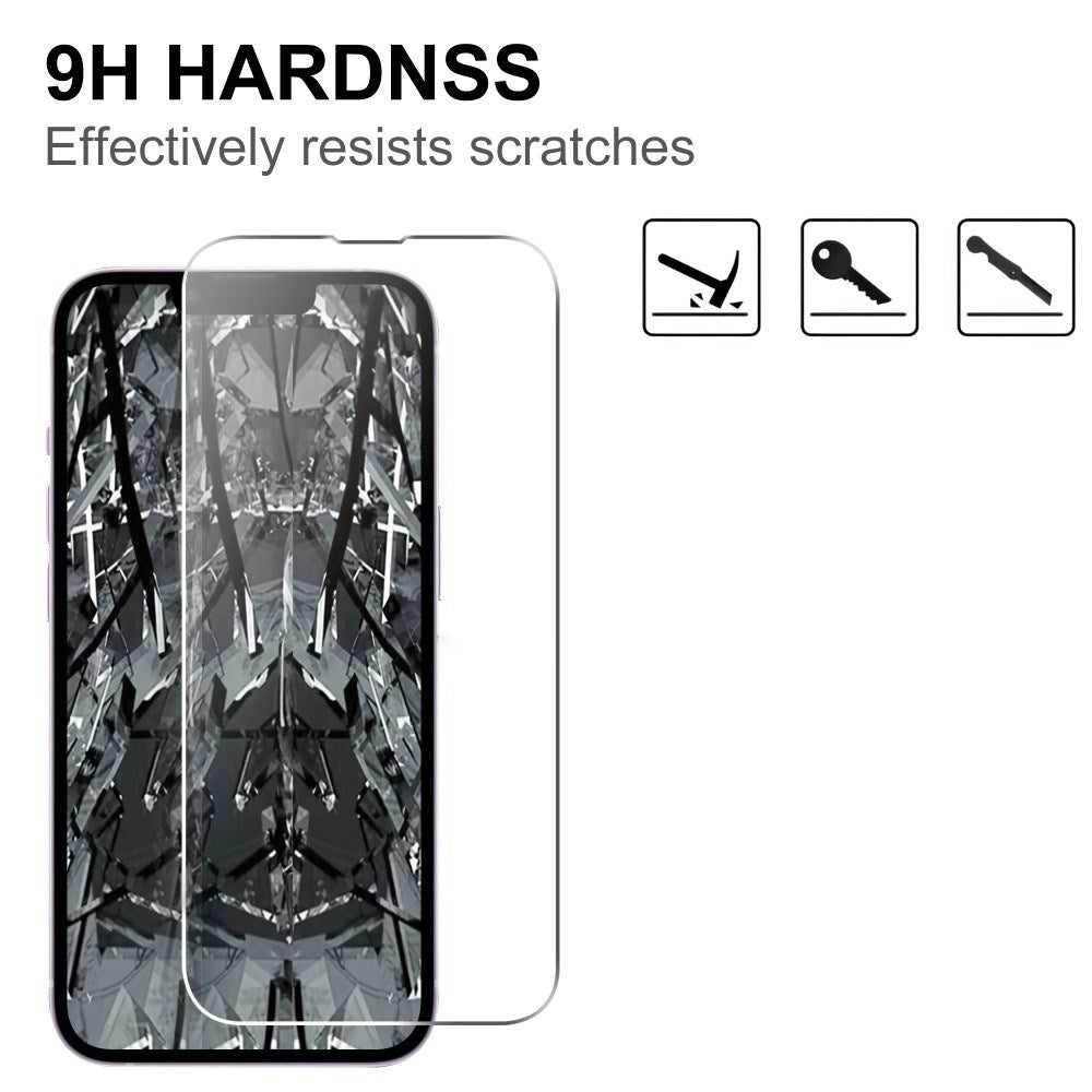 iPhone 16e Härdat Skärmskyddsglas - Transparent