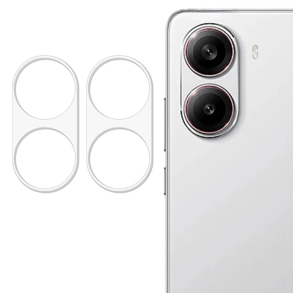Xiaomi Redmi Poco X7 Pro Härdat Glas för Kameralins - 2 St. - Genomskinlig
